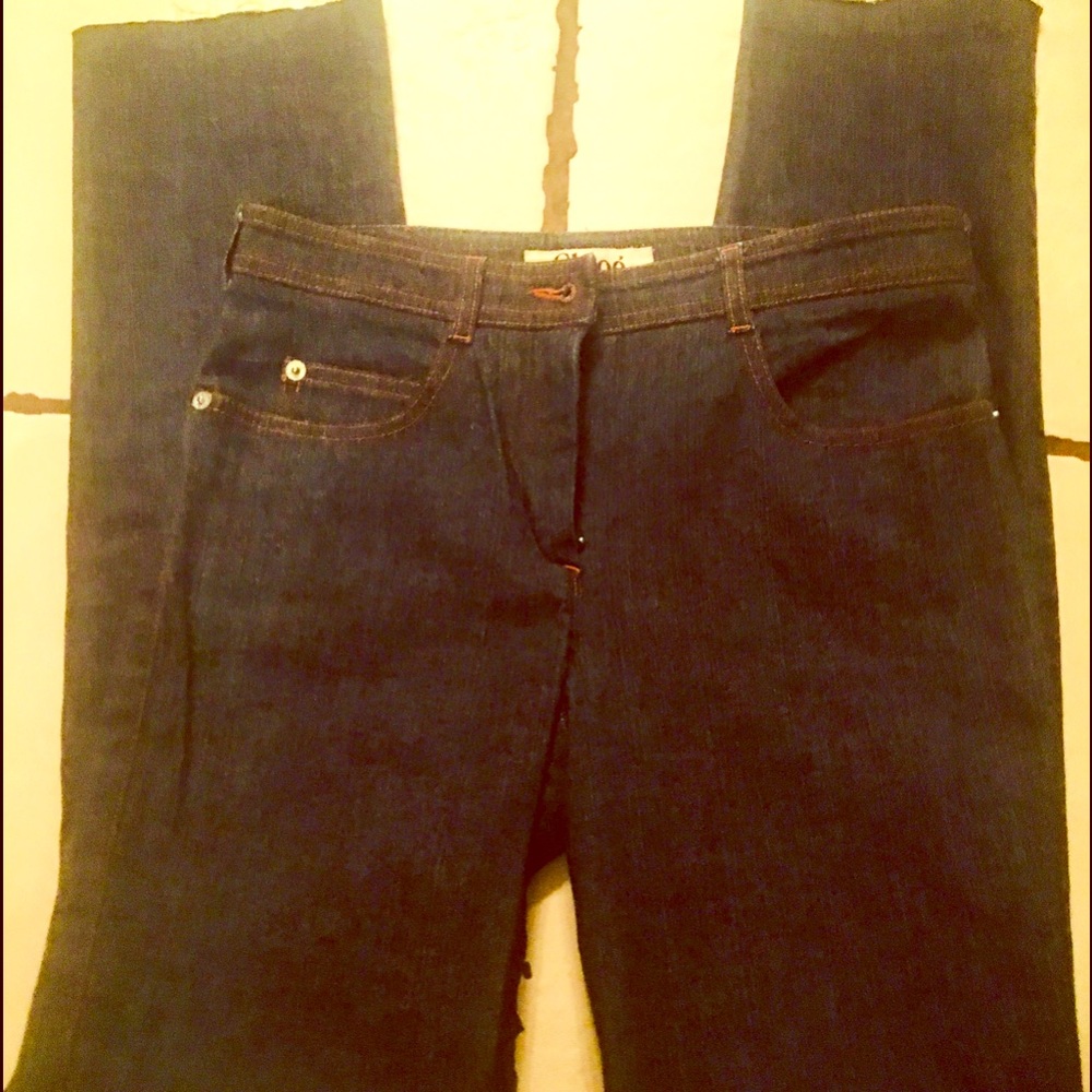 Chloe Straight Leg Crop Jeans...